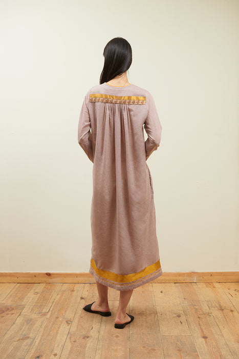 V-neck Kaftan Dress