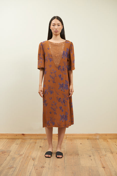 Puff Kaftan Dress