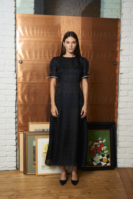 Hour's Organza Long Dress