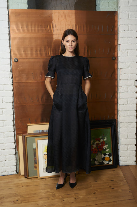 Hour's Organza Long Dress