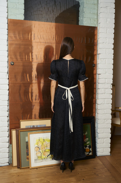 Hour's Organza Long Dress