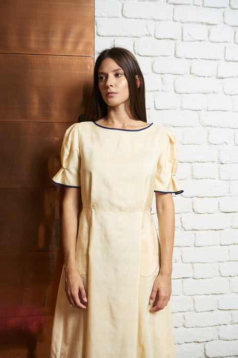 Hour's Cream Dress