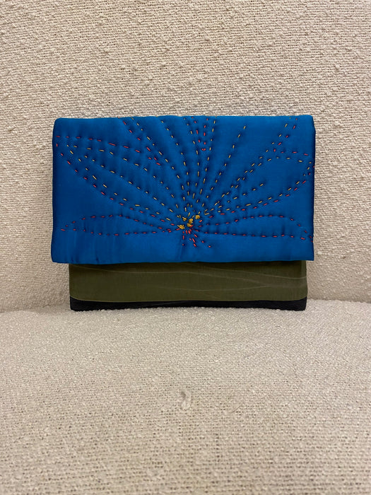 Padded 'Petrol' Clutch