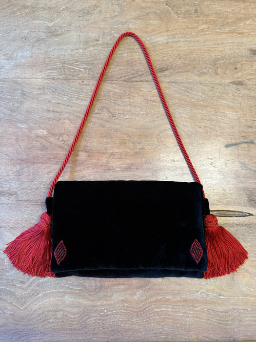 Black Velvet Bag