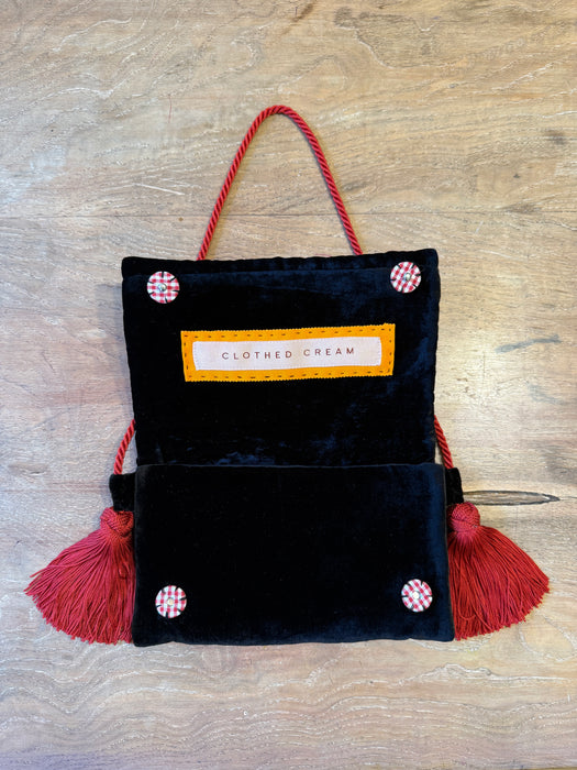 Black Velvet Bag