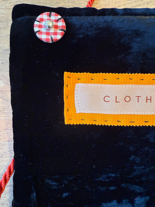 Black Velvet Bag