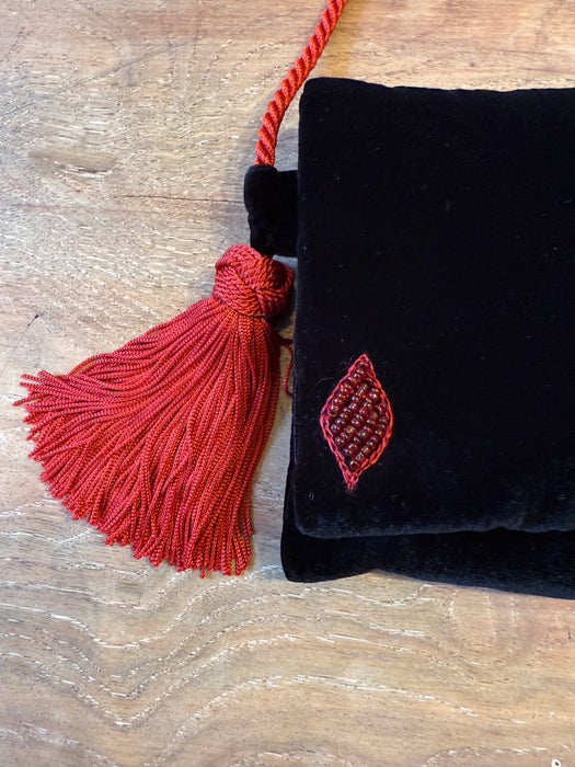 Black Velvet Bag