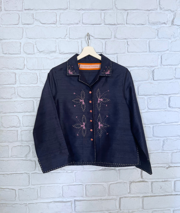 Poppy 'Shantung' Shirt
